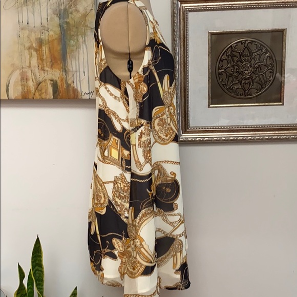 NWT Large, Mini Sleeveless Dress - Picture 4 of 6